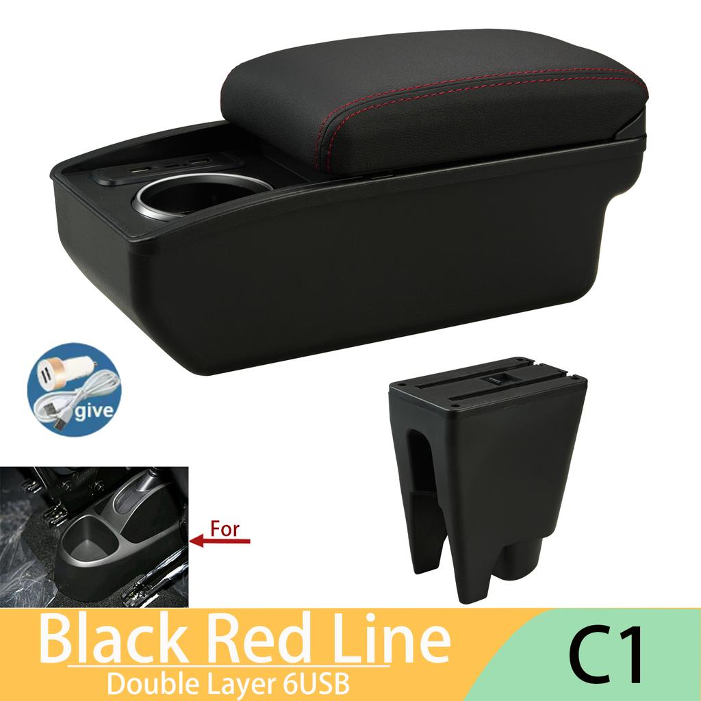 For Peugeot 107 Armrest For Citroen C1 Toyota Etios Aygo BJ Armrest Box Car Accessories Store Box Interior Parts details