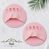 Five Toes Forefoot Pads High Heel Foot Care Half Insoles Calluses Corns Relief Feet Pain Massaging Toe Cushion Accessorie