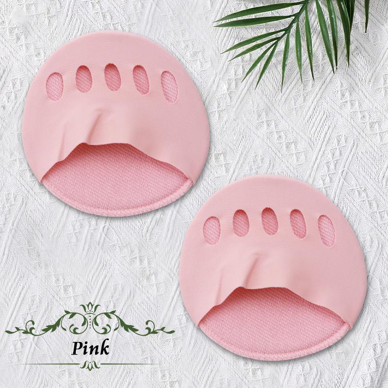 Five Toes Forefoot Pads High Heel Foot Care Half Insoles Calluses Corns Relief Feet Pain Massaging Toe Cushion Accessorie