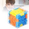 mini 3D Maze Magic Cube Six-sided Transparent Puzzle Speed Cube Rolling Ball Cubes Maze Toys For Children Stress Reliever Toys