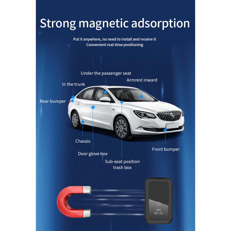Gf22 Locator Anti-lost Tracer Device Wireless Smart Precise Positioning Car Motorcycle Anti-theft