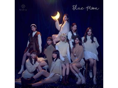 NiziU Blue Moon First Limited Edition Type A CD+DVD+Card+Booklet ESCL-5745 NEW