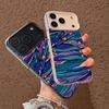 Interesting patterns phone case for iPhone 17 17Air 16 15 14 13 12 11 Pro Max Plus Colorful Silver