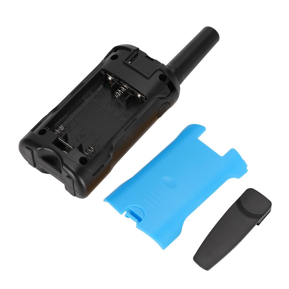 T50 2 PCS Children"s Walkie Talkie Outdoor  Interphone Walky Talky Toy 3KM(Blue )