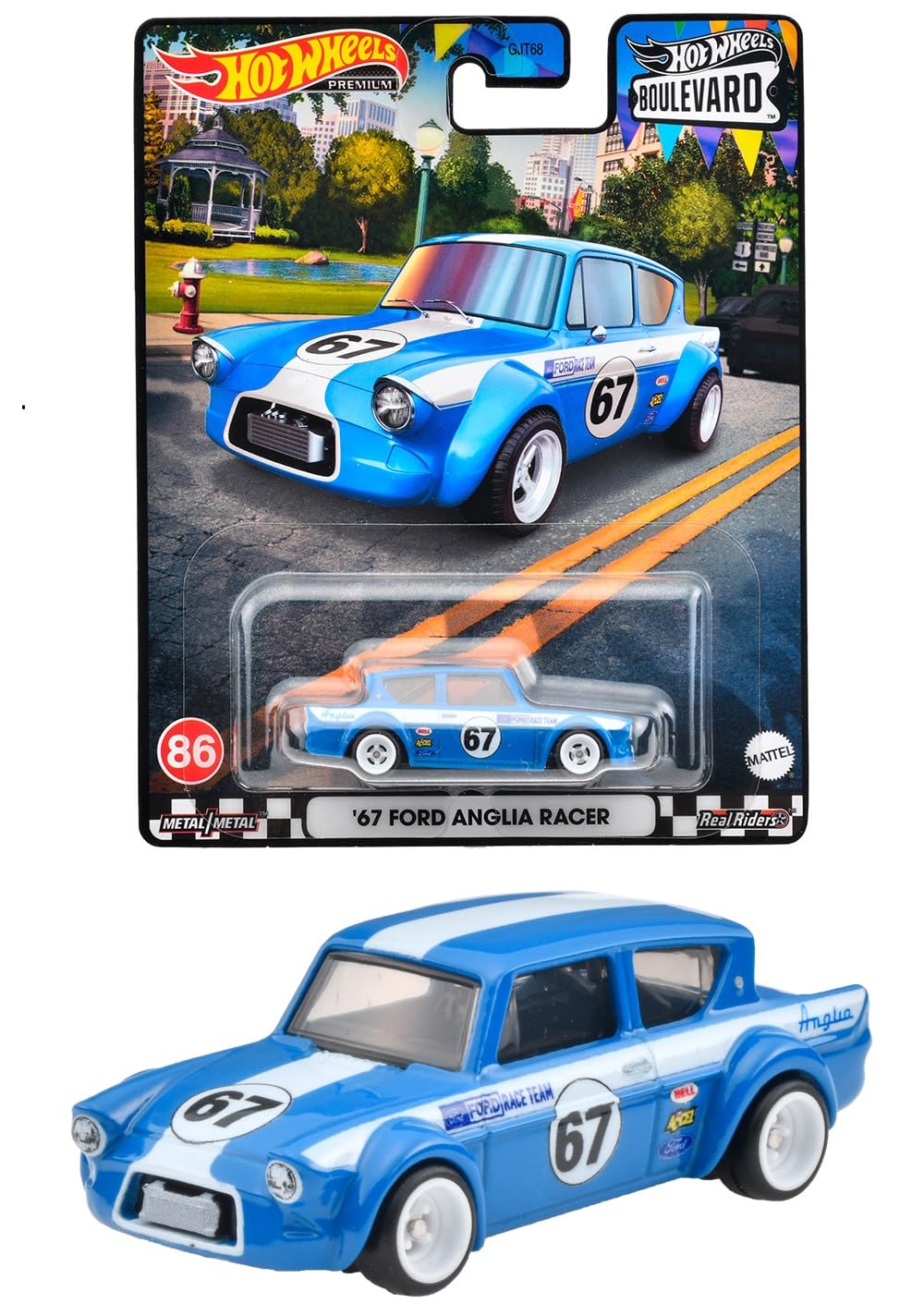 Hot Wheels Boulevard 67 Ford Anglia Racer