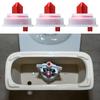3Pcs Toilet Fill Valve Diaphragm Washer Float Valve Membrane Float Membrane Cistern Valve Washer Bathroom Spare Parts