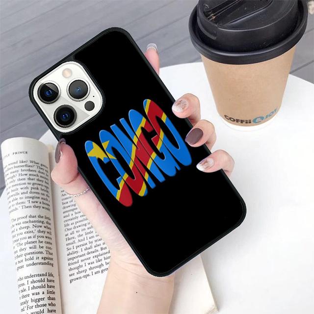 Congo Flag phone Case Cover For iPhone 17 Air 16 15 14 Plus For apple 16 11 12 13 Pro Max coque