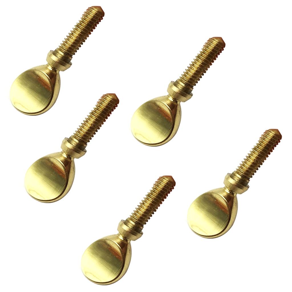 Golden Silver Sax Neck Screw Tightening Attach Screw for Soprano Alto Tenor Saxophone Neck Parts Thread Diameter 4mm