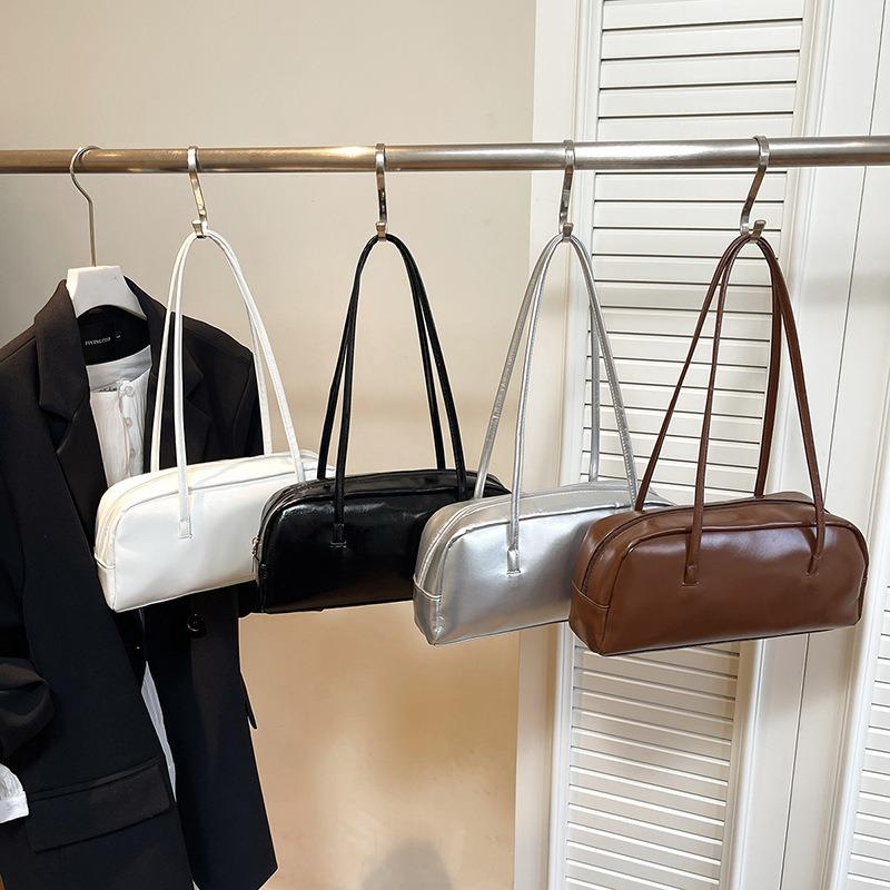Niche Baguette Bag Axillary Simple Underarm Bag Women's Fashion New Trendy Shoulder Bag Design Large Capacity
