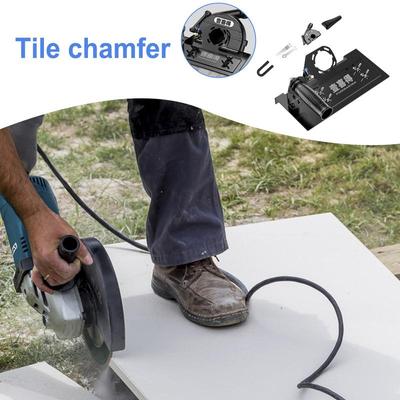 Tile Chamfering Tool Ceramic Tile Cutter Angle Grinder Attachment Cutting Bracket For Cutting Tiles Wood And Stone
