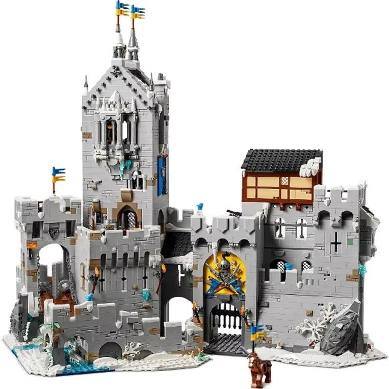 3995PCS Creative Series Architectural House Ornament910029 Black Wing Castle Adult Educational Assembly Building Blocks Toy Gift