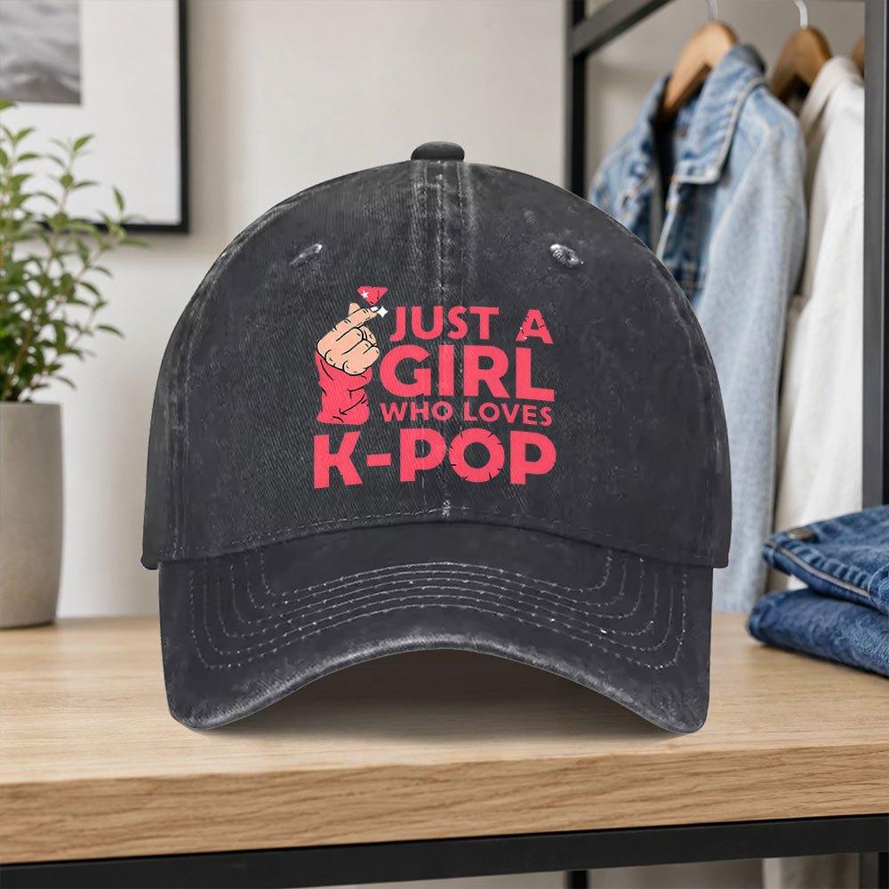 pc New Finger Heart KPOP AllMatch Retro Washed Baseball Cap Unisex Trendy Accessory Couple Daily Same Style Hat Classic Dad Ha