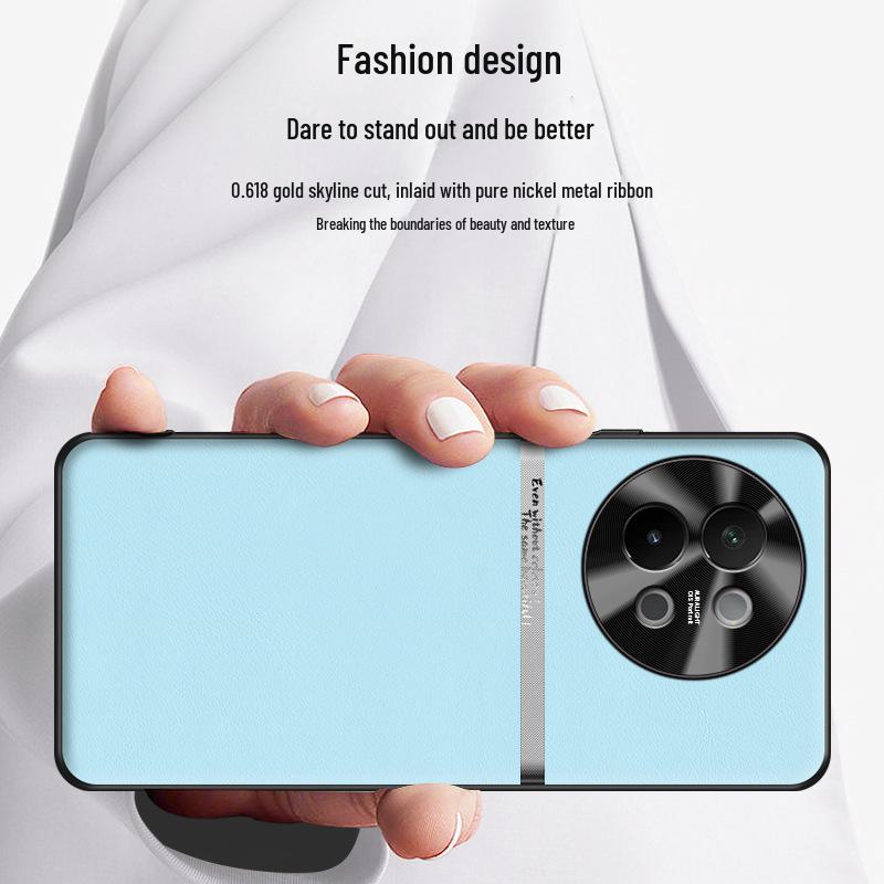 Liquid Leather Protective Case for Vivo S18e, Anti-fall and Anti-fouling. Ships As One Piece.