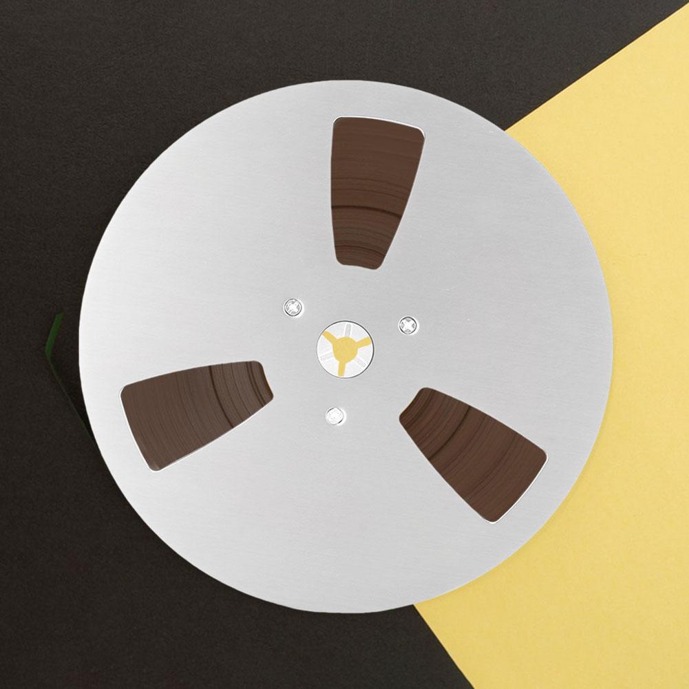 1/4 7 Inch Blank Tape Reel 3 Holes Replacement Opening Machine Part for TEAC Universal for Reel To Reel Tape
