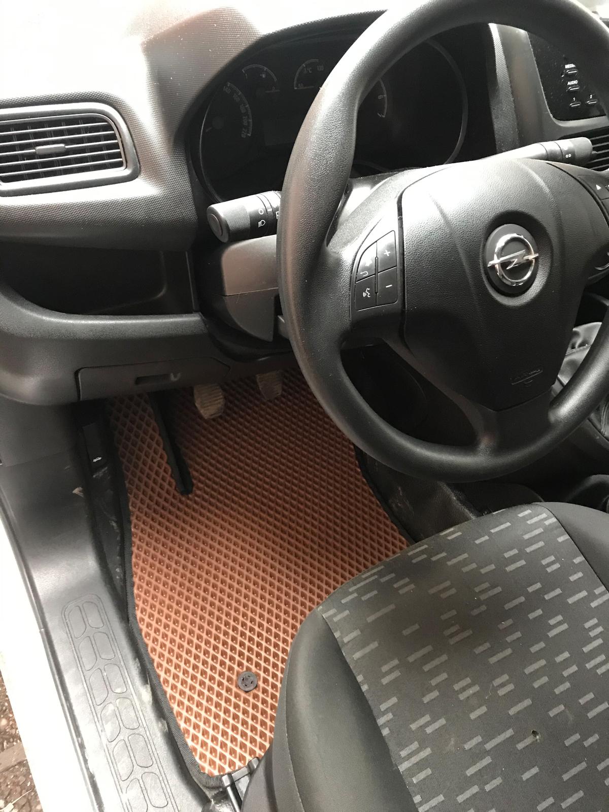 

Коврики EVA (кирпичные, передние) для Opel Combo 2012-2018 гг