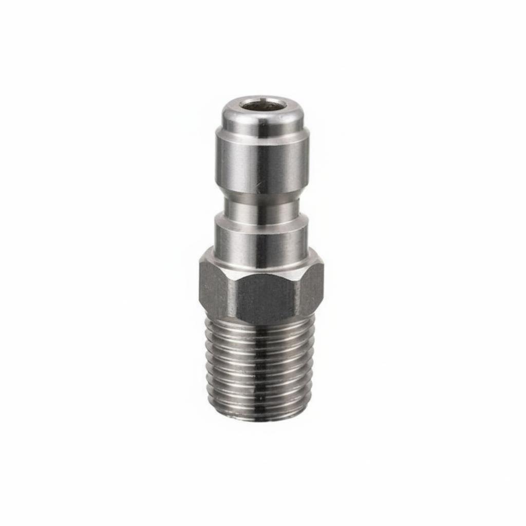 1/4 Inch NPT Quick Connect Set Rust-Resistant Stainless Steel Pressure Washer Fittings 1/4 Inch NPT Connector