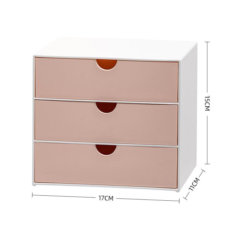 Creative Desktop Drawer Style Storage Box, Office Collection and Organizing Cabinet
