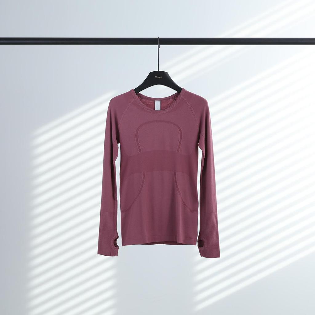 Women's Quick-Dry Long Sleeve Sports Top - Tight-Fit, Sweat-Wicking Yoga & Running Shirt
