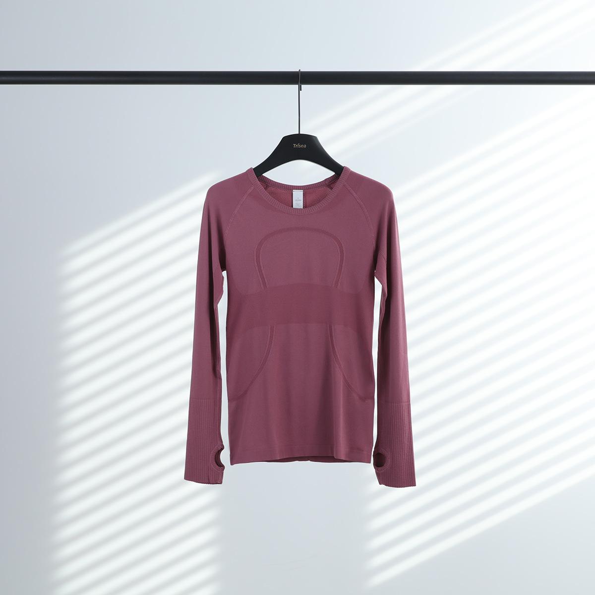 LULULACIE Women s Quick Dry Slim Fit Long Sleeve Yoga T-shirt XXL