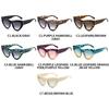 Occhiali da sole alla moda Cat-Eye da donna Stile INS Trendy Unici Occhiali da sole Protettivi UV Ombrelli da sole Protettivi UV per esterni