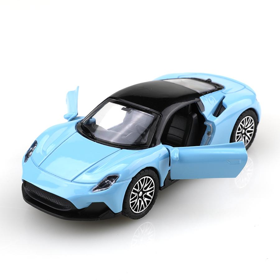 (Bagged) 1:36 Lati Alloy Simulation Pullback Toy Car Toy Car. Diecast Replica with Pull-Back Function, Openable Doors for Kids & Collection