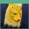 Die Reise nach Westen Nach Westen Leopardenmaske Latex Weihnachts- und Halloween-Accessoire für Veranstaltungen