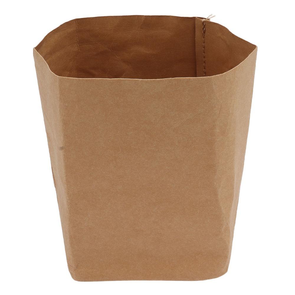 Waterproof Kraft Paper Bag Reusable Waterproof Bag Snacks Bags Kraft Storage Bags  Food Storage