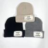 Natural NewFall Winter Knitted Beanies for Couples - Chic, Versatile Headwear