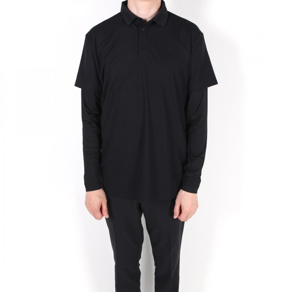 

23SS Jay Lindberg LIAM GOLF С ДЛИННЫМ РУКАВОМ, ЧЕРНАЯ ОБЫЧНАЯ GMJT080089999 S