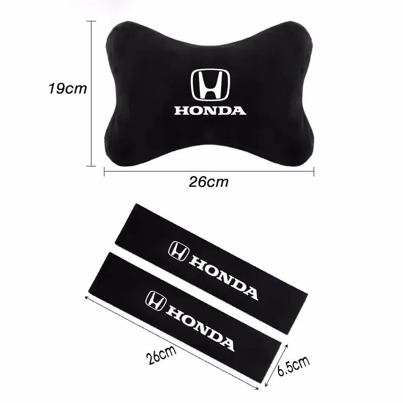 Car Headrest Neck Support Auto Seat Accessories for Honda Civic Fit Jazz Accord Pilot CRV Odyssey Passport City Shuttle