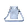 MLB Monogram Series Vintage All-Over Print NY Yankees Polyester Phone Bag Shoulder Bag Crossbody Bag Mini Unisex bags Sky-Blue 32BGDK111-50S