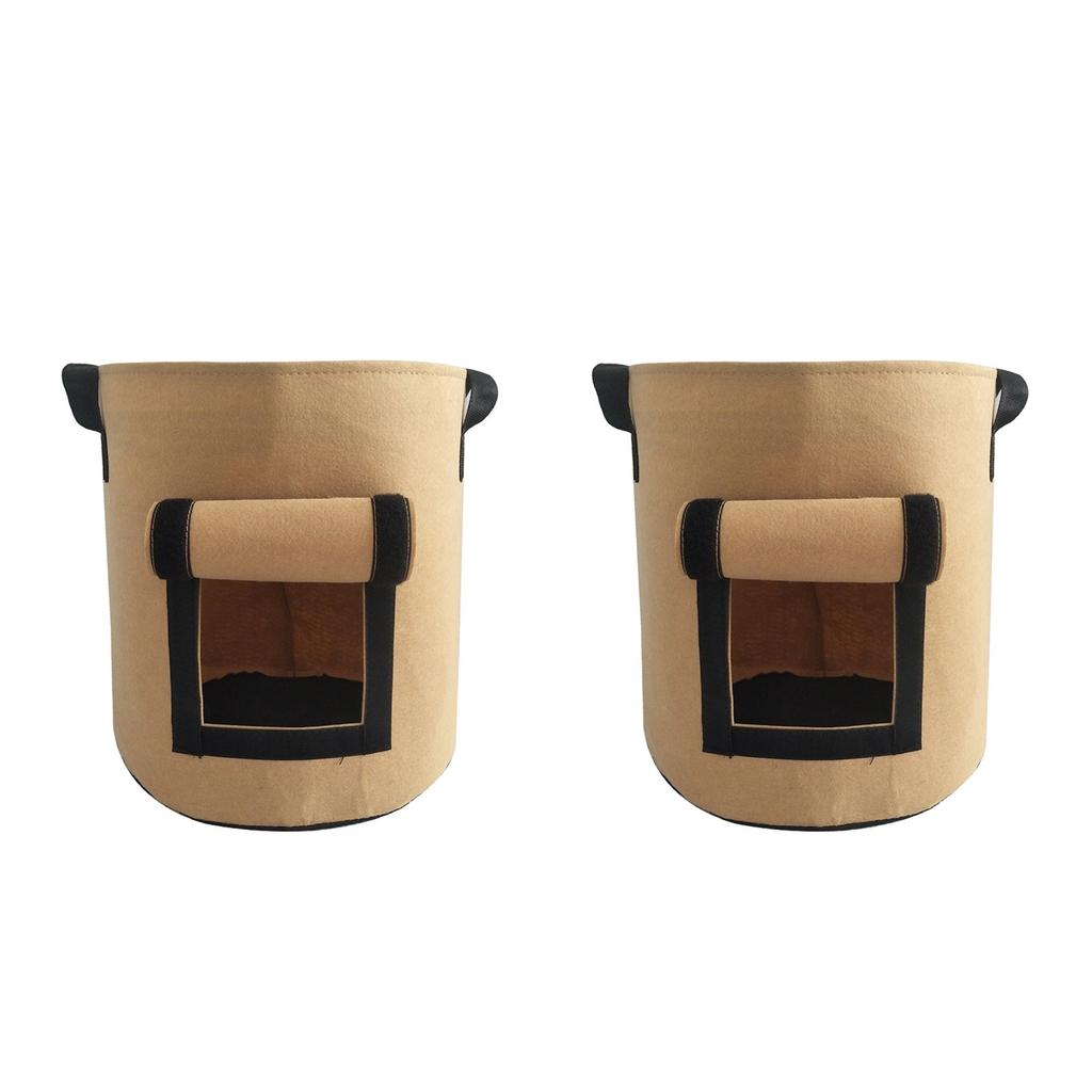 Pěstební tašky Netkaná textilie Květináč Zahradničení Zelenina, Brambory Pěstební taška