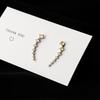 Banyan Tree S925 Silver Zircon Earrings - Elegant & Stylish Ear Hooks for Women