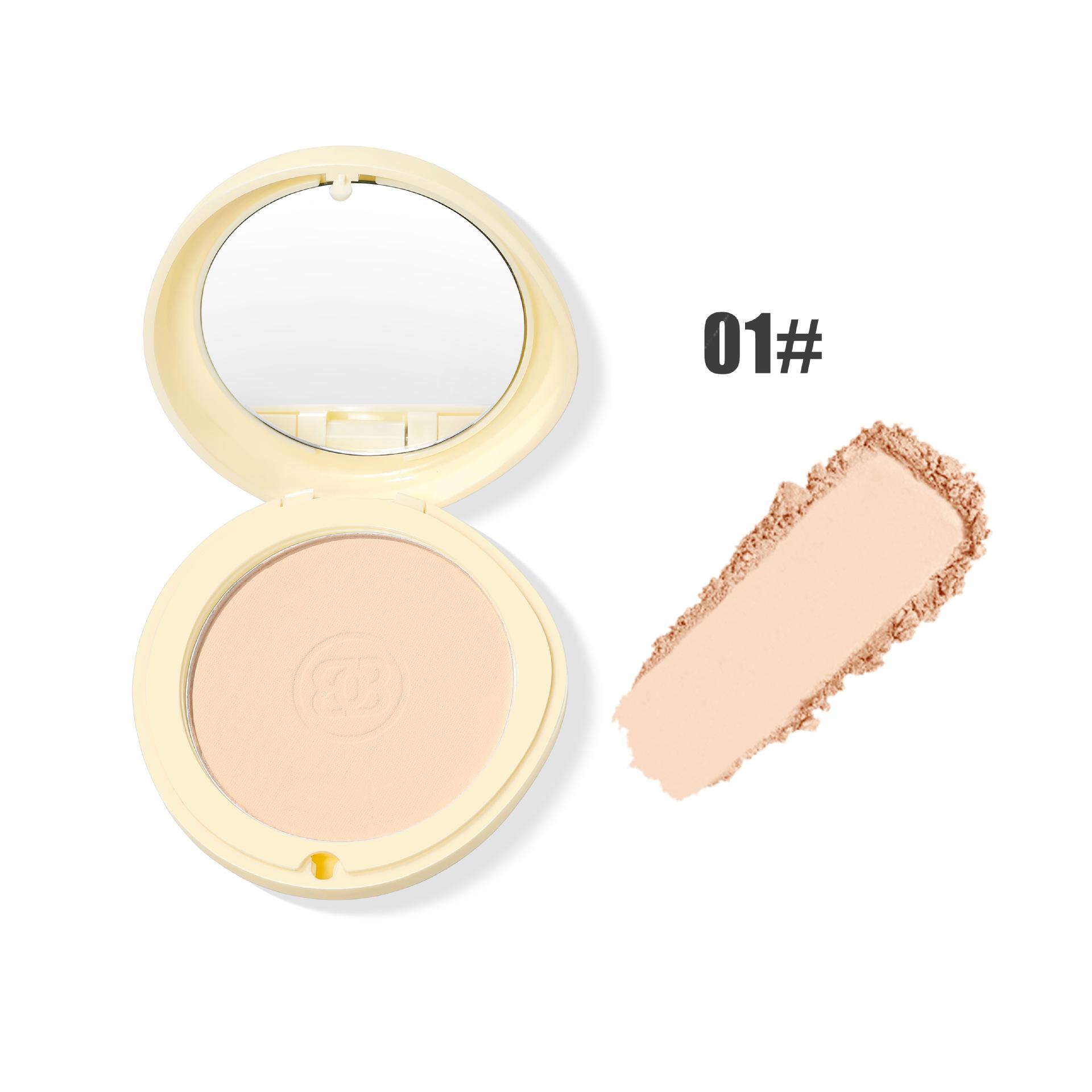 BOB setting powder, long-lasting waterproof and not easy to take off makeup, delicate powder concealer, invisible pore makeup 8g