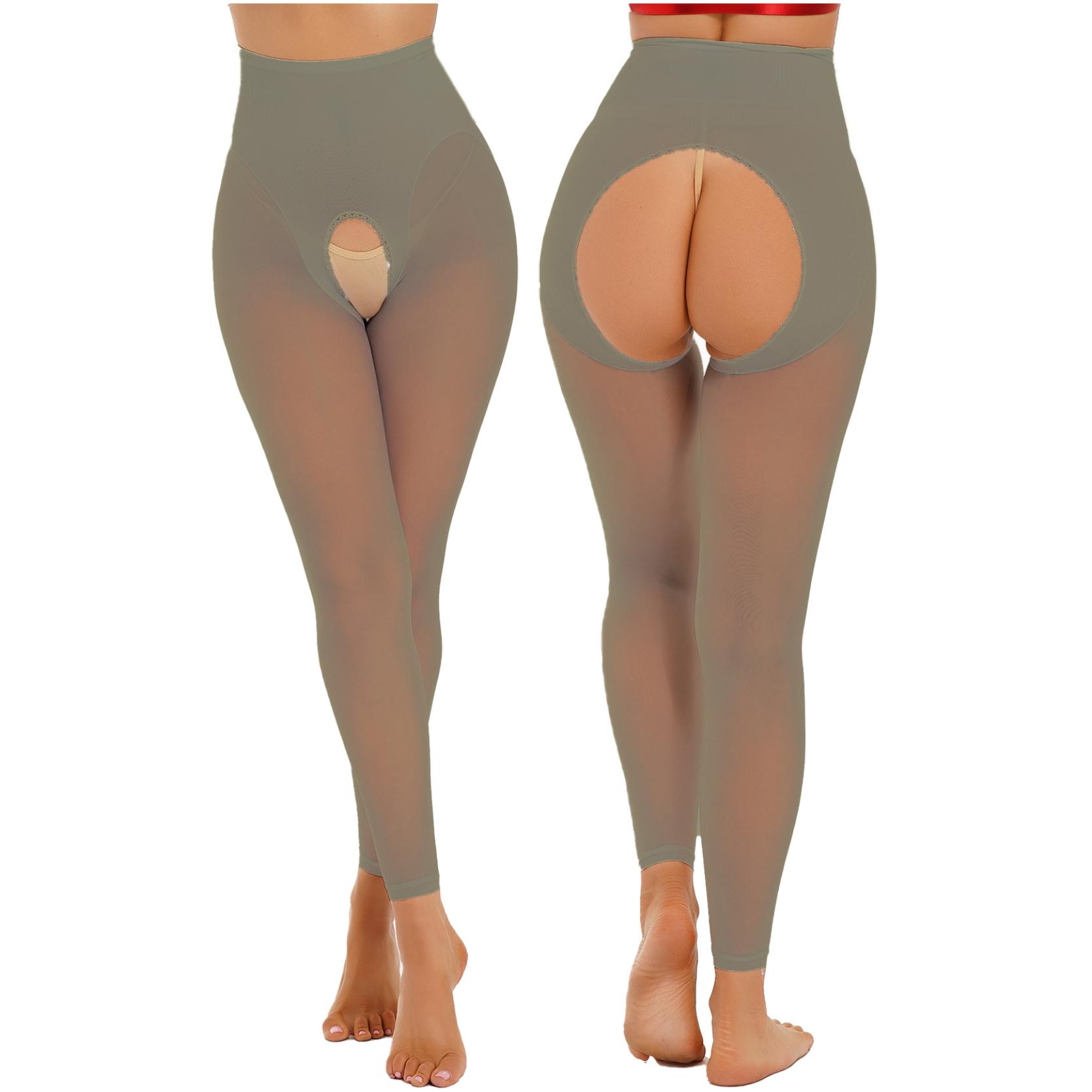 

Женские сексуальные чулки, леггинсы, прозрачные лоскутные узкие брюки с высокой талией, брюки One Size