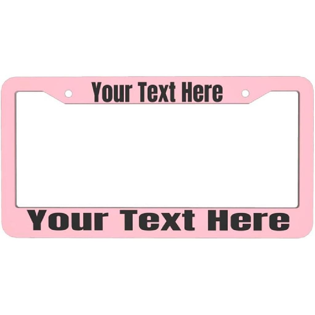 License Plate Frame Personalized License Plate Frame for Cars License Plate Frames Customized Design License Plate Holder Customize Funny Car