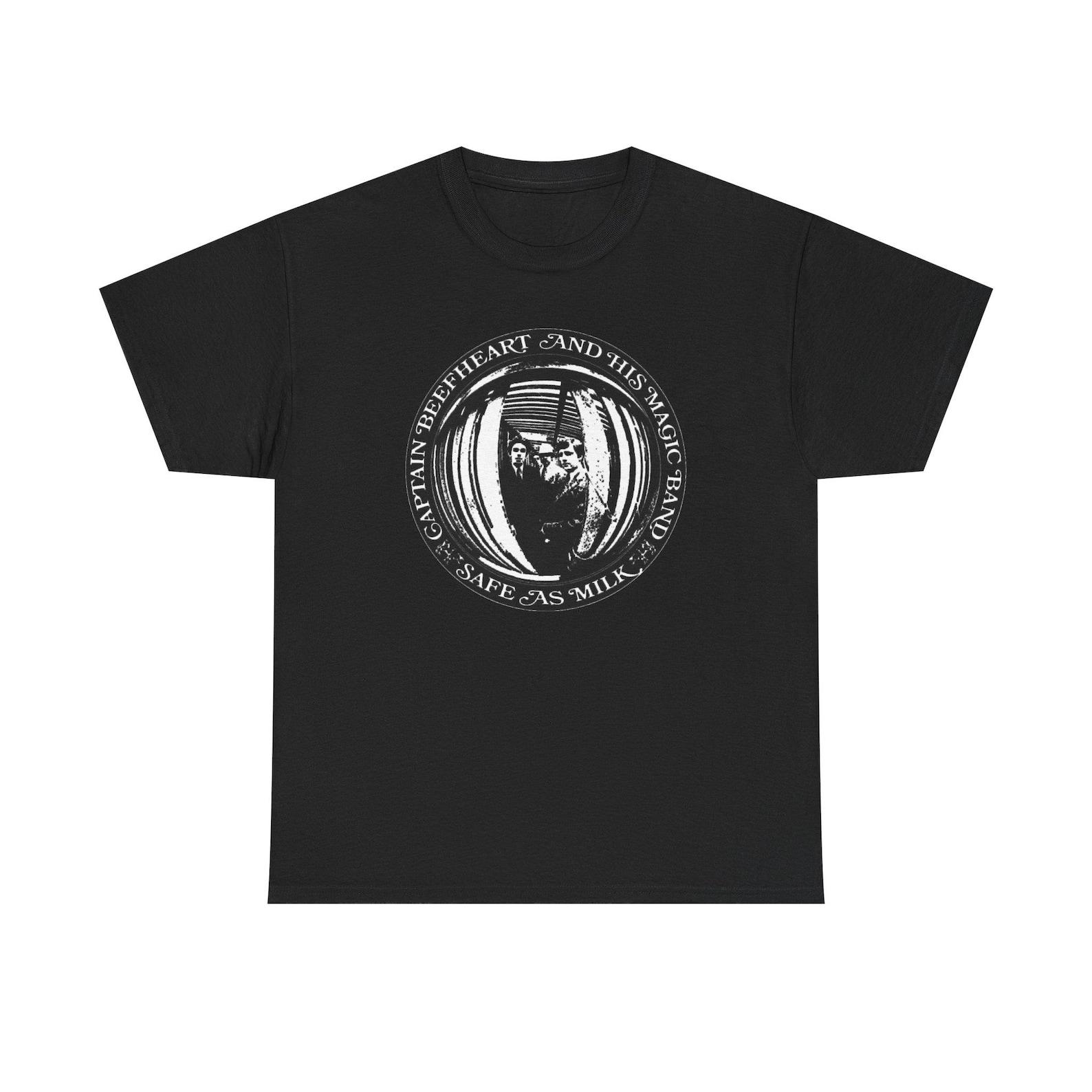 Captain BeefhearT shirt Vintage Experimental Rock Tee Classic Psychedelic Blues Rock T shirt Retro Music Graphic Unisex Gift M