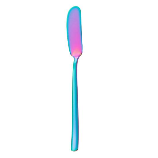 Stainless Steel Butter Knife with Long Handle Multi-Purpose Spreader for Cheese Jam Cream Essential Kitchen Tool for Breakfast