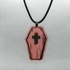 Acrylic Bat Pendant Necklaces for Women Girl Minimalist Rope Chain Choker Halloween Animal Necklace Jewelry Collier
