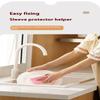 1 Pair Fashion Shirt Cuff Arm Ring Suit Sleeve Holder Anti-Slip Clip Cuff Strap Tightening Belt Ladies Elastic Headband Fixed St