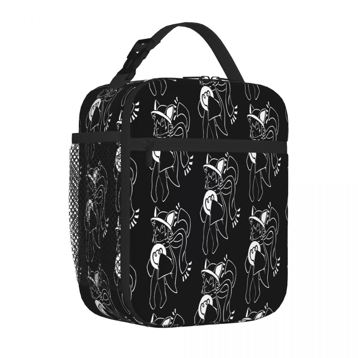 Bestselling Oneshot Niko Sleeping V3 Baby Gloss Finish Canvas Lunch Bag Roadside Stop Lunch Box Bag One Size