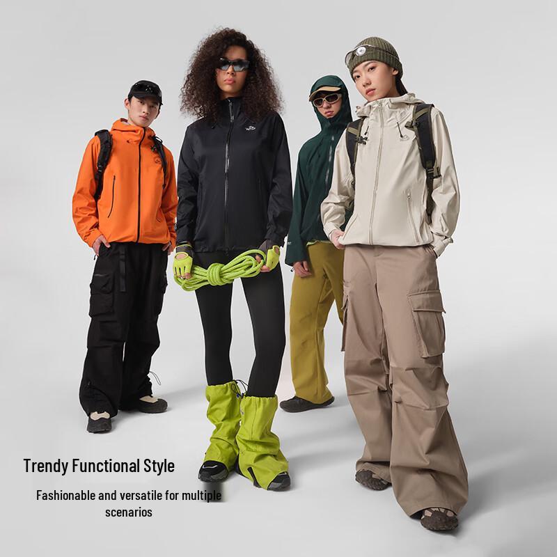 Pelliot Women's Battleship Outdoor Windproof Hiking Jacket