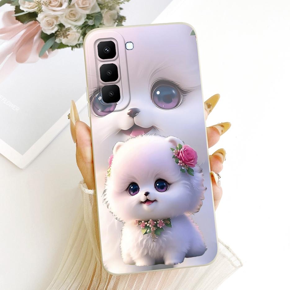 For Infinix Hot 70 5G Case X6895 X6895B Cute Fashion Cartoon Cover Shockproof Phone Case For Infinix Hot 70 Hot70 5G Soft Fundas