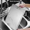 Thickened Stainless Steel Cutting Board Antibacterial and Mildew-proof Household Cutting Board Kitchen Kneading Dough Board