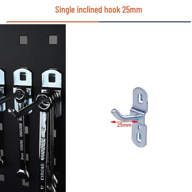 

Square Hole Pegboard Hooks for Hardware and Material Storage