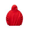 Anta Casual Fashion Sports Versatile Loose Comfortable Fleece Thick Warm Hooded Pullover Sweatshirt Men sweatshirt Deep-Red 952618713-2