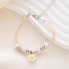 Fresh Daisy Bracelet For Women Cute Simple Flower Hand Rope Versatile Student Gift Jewelry Accessory