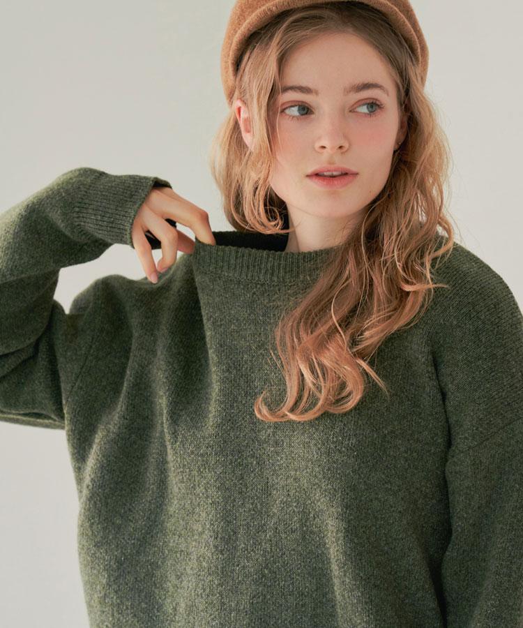 Geullounoteu Cozy Leaf Knit [8 Colors]