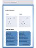 eWeLink Smart WiFi Wall Socket 86 Type 10A - Remote, Voice-Controlled App for Mobile