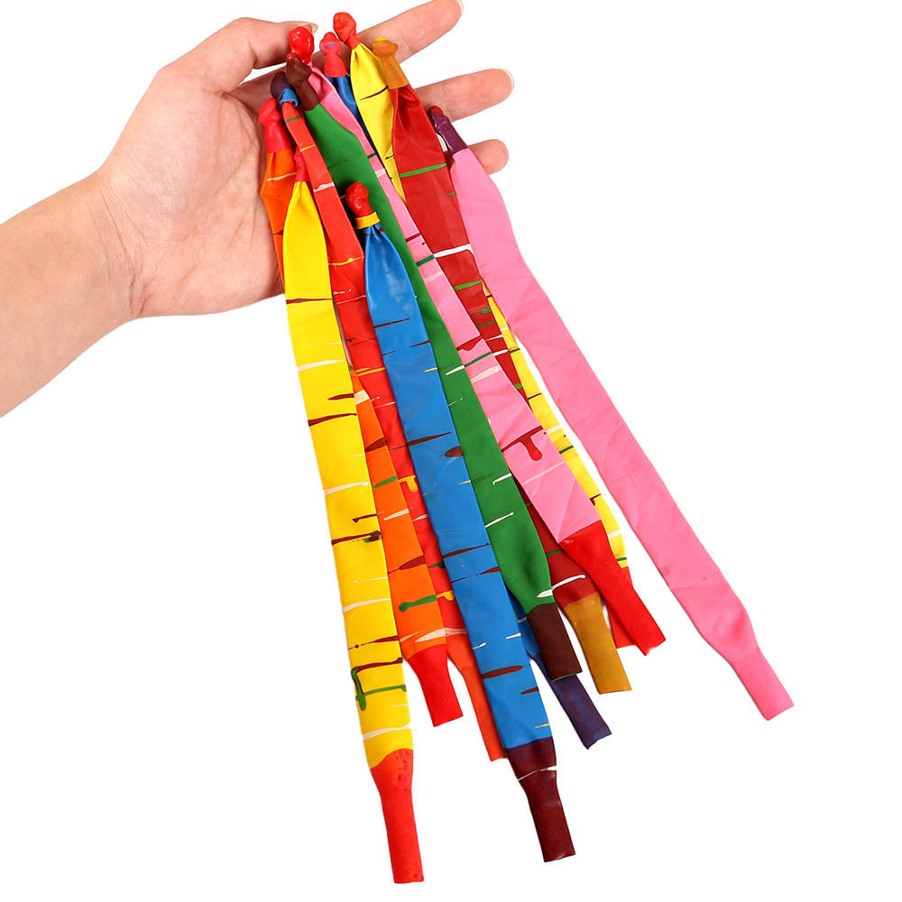 Latex Balloons Long Balloons Flying Squeaking Balloons For Kid's Birthday Parties Balloon Games Outdoor Activities